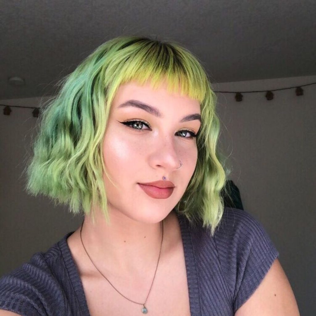 Teal Green Hair Dye