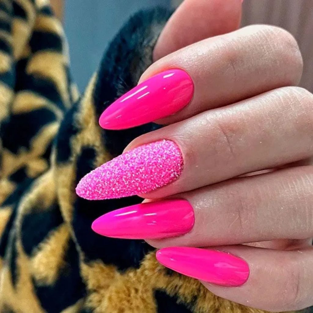 Funky Pink Acrylic Colors for Nails