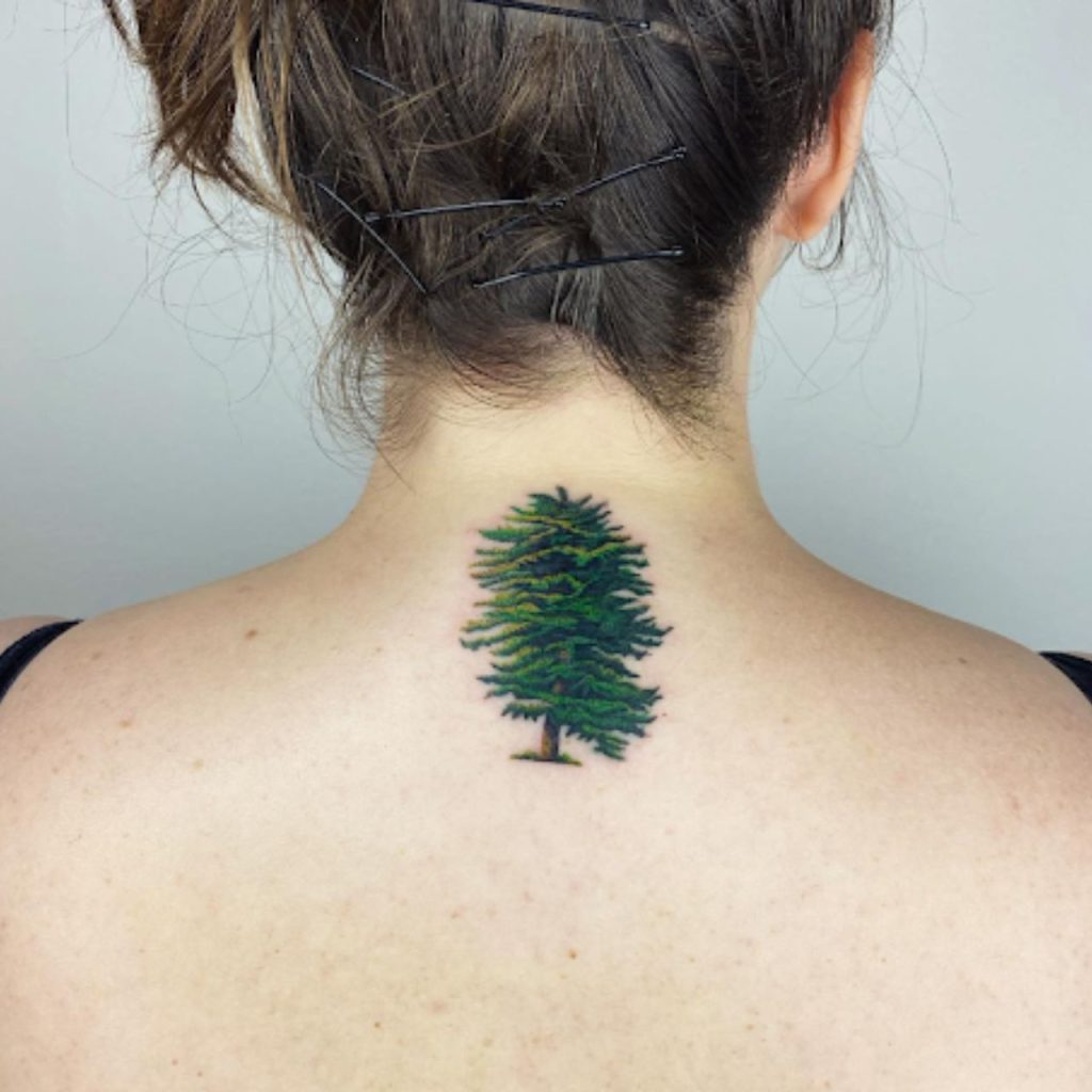 Gree Tree Tattoo