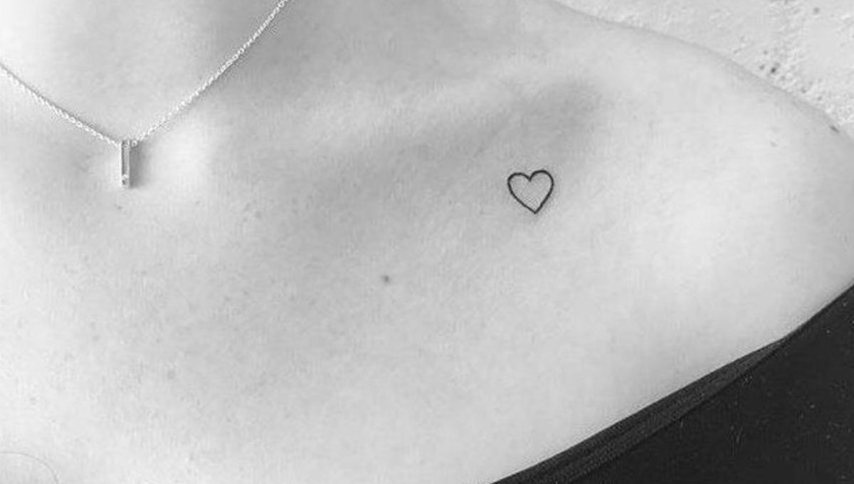 Heart Outline Tattoos