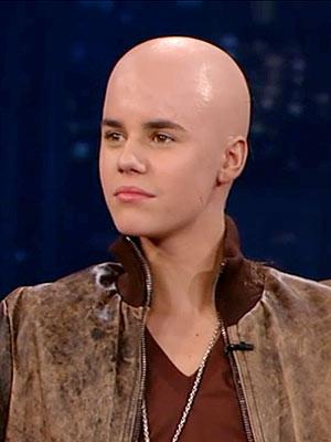 Justin Bieber Bald Haircut Design