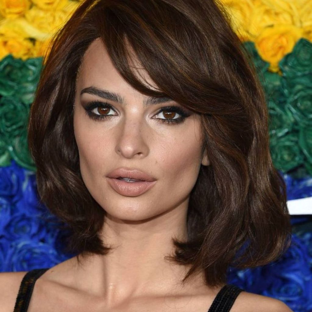 Modern Bob Hairstyles For One-Shoulder Dress 