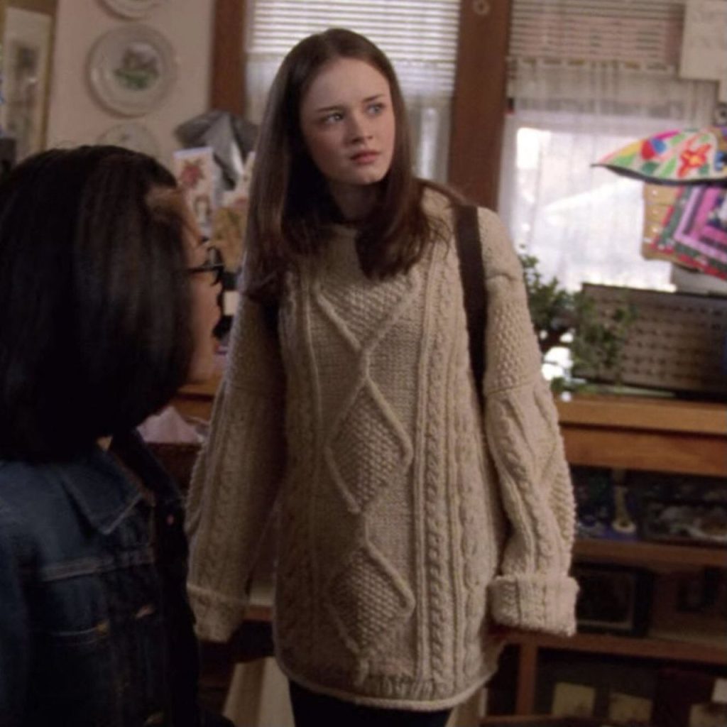 The Rory Gilmore White Sweater