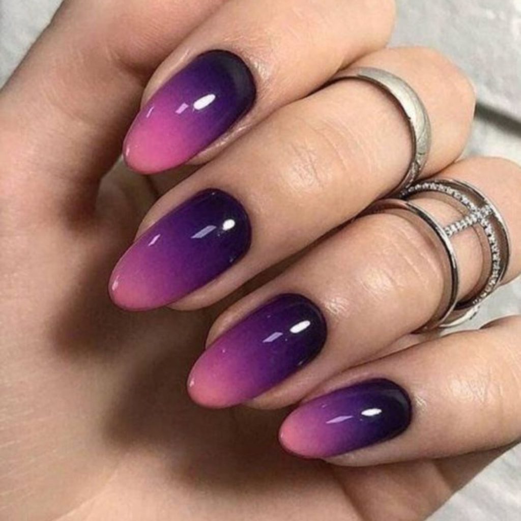Purple Acrylic Colors for Nails 
