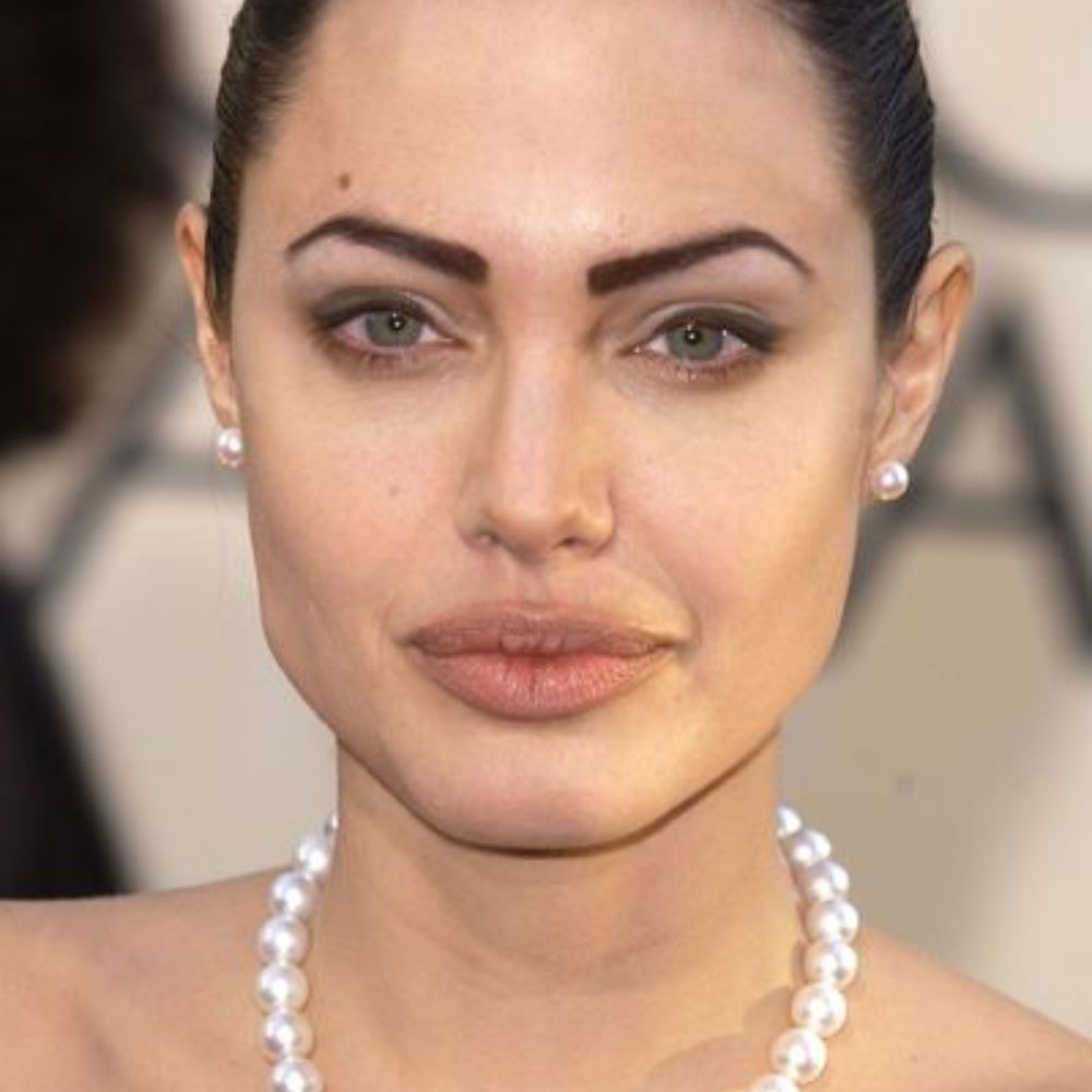 Permanent Makeup Look of Angelina Jolie