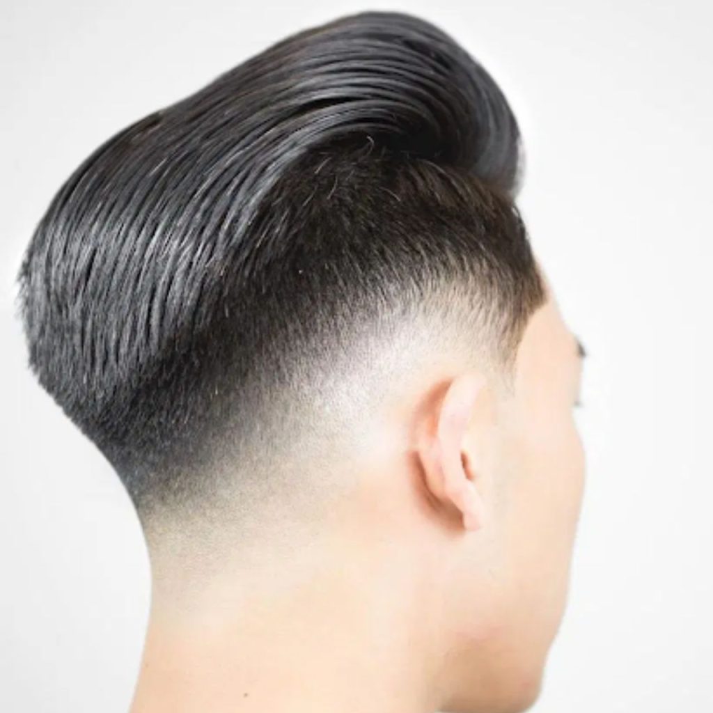 Brushed Drop Fade Haircut for Men Sexy Look