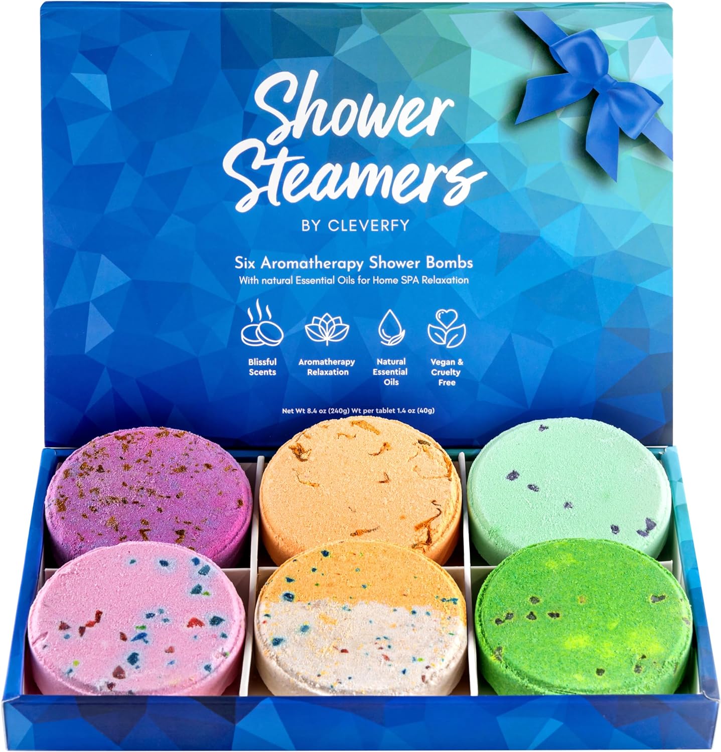 Cleverfy 6 Shower Bombs