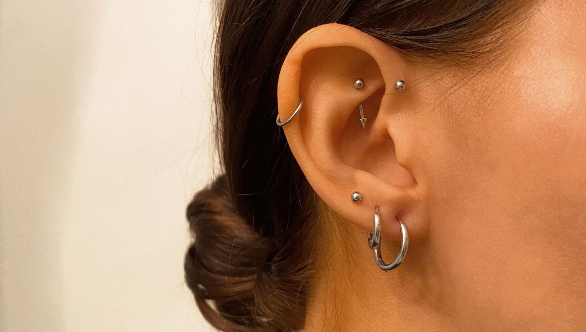 Ear Rook piercing