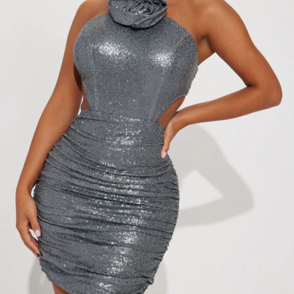 Sequin Fashion Nova Mini Dress for Glam Look