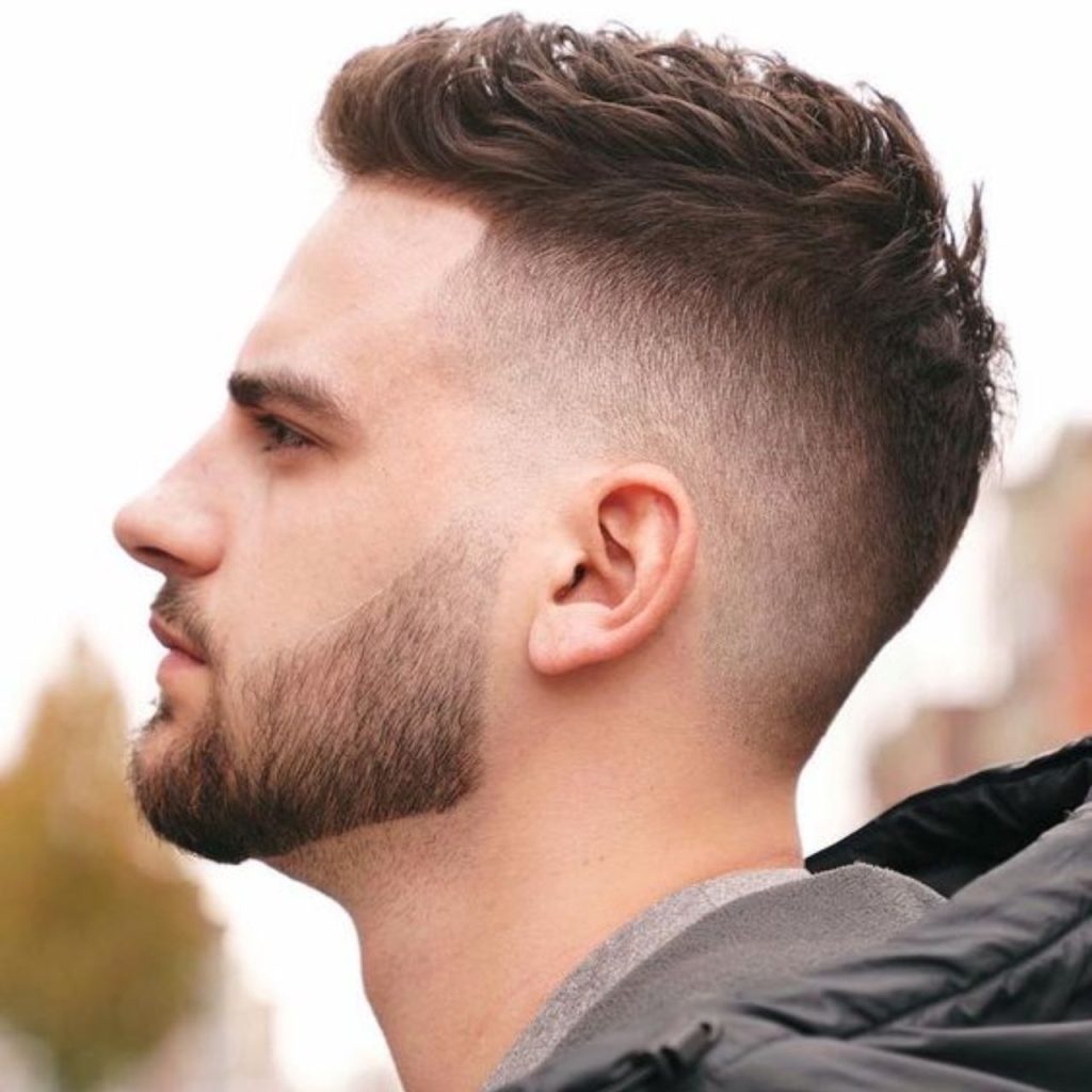 Trendy High Taper Fade Hairstyle