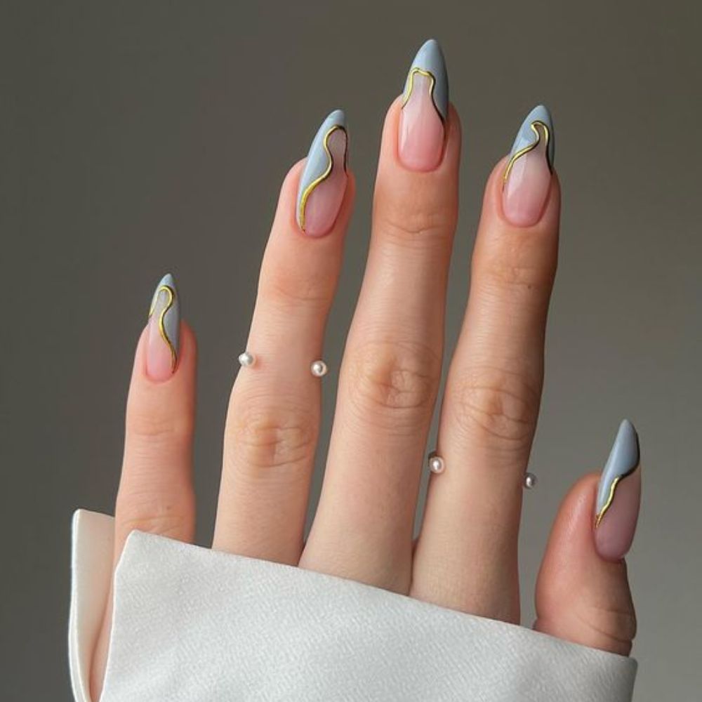 Long Coffin Nails For Elegant Look