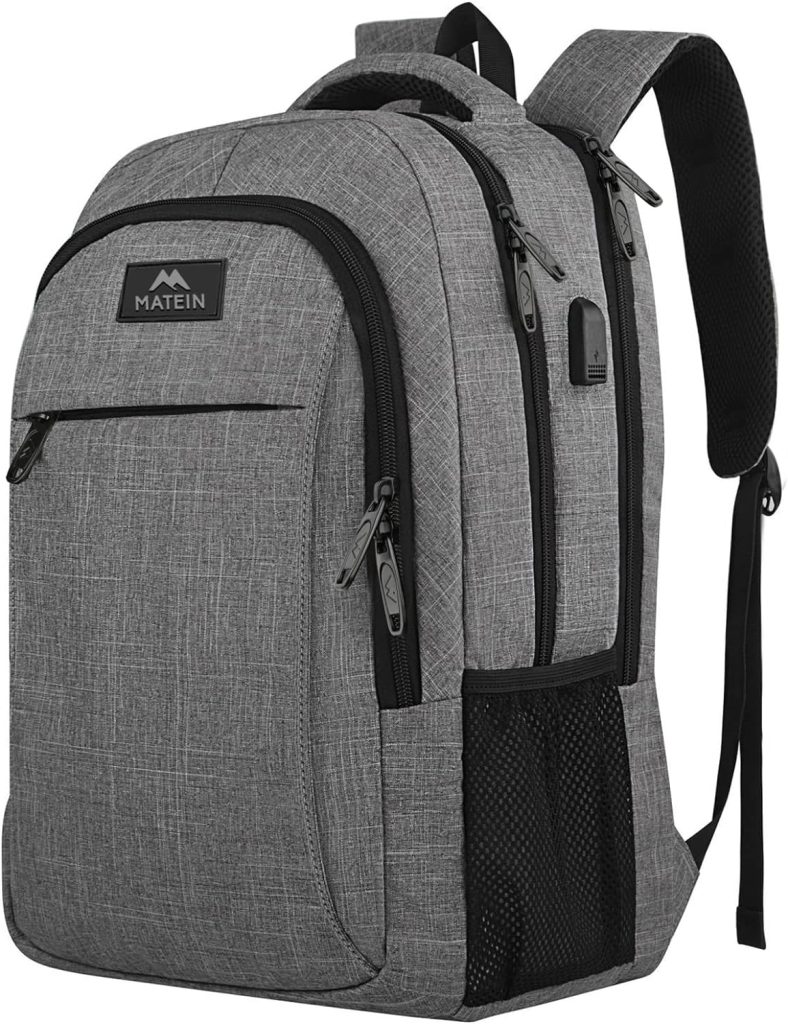MATEIN Travel Laptop Backpack, Business Anti Theft Slim Durable Nursing Backpack