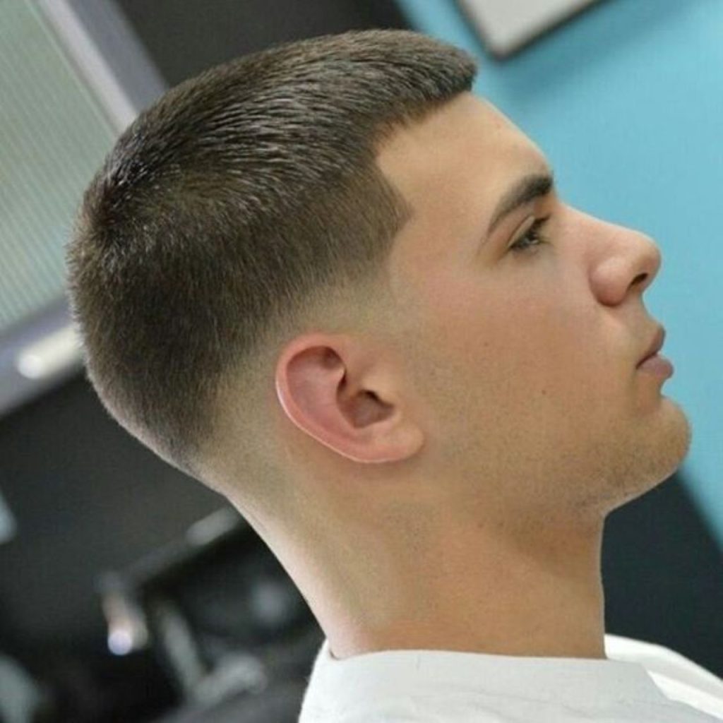 Buzz Mid Drop Fade for Chic Modern Look