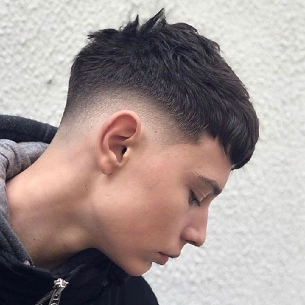 Taper Mid Drop Fade for Chic Modern Look