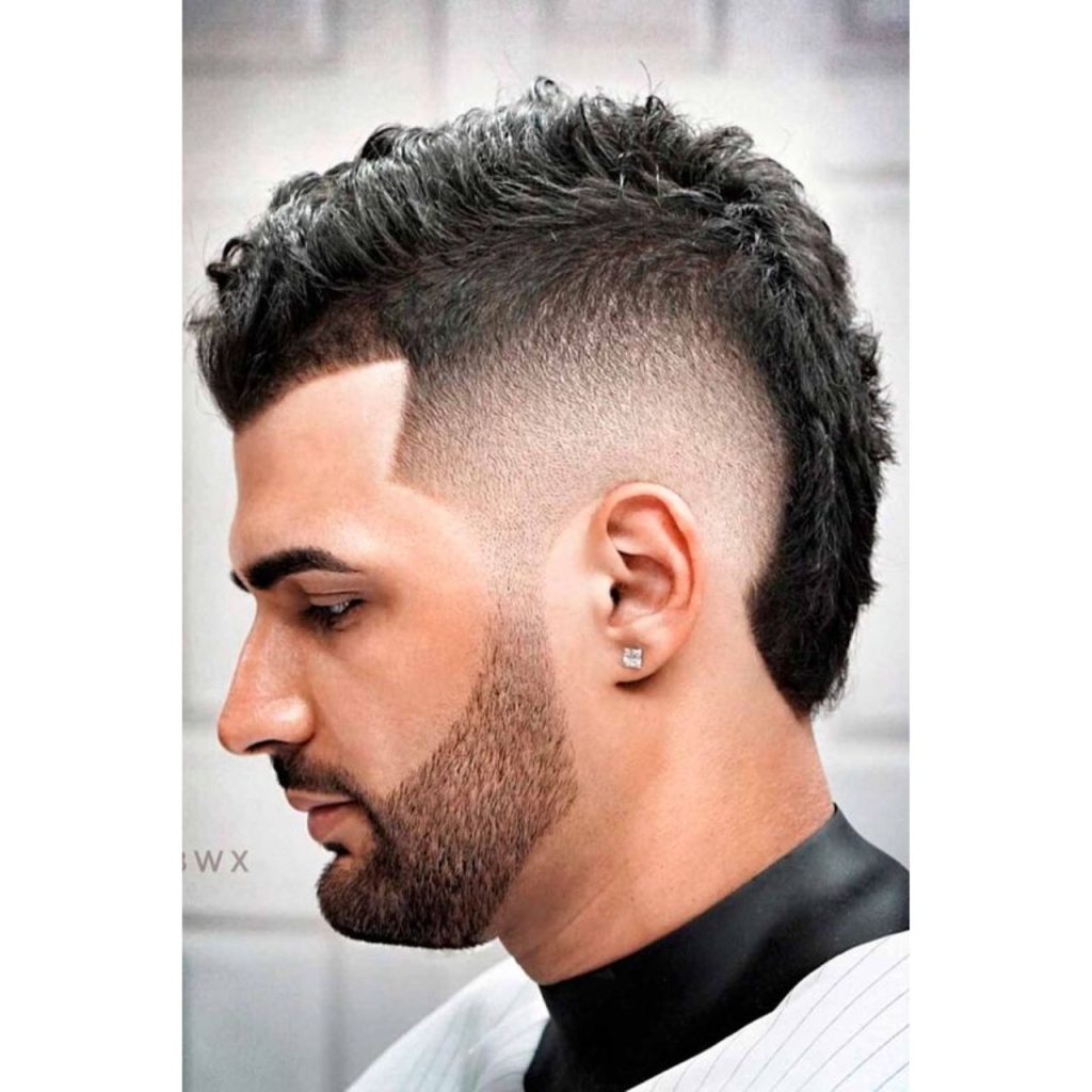 Mohawk Mid Drop Fade for Chic Modern Look