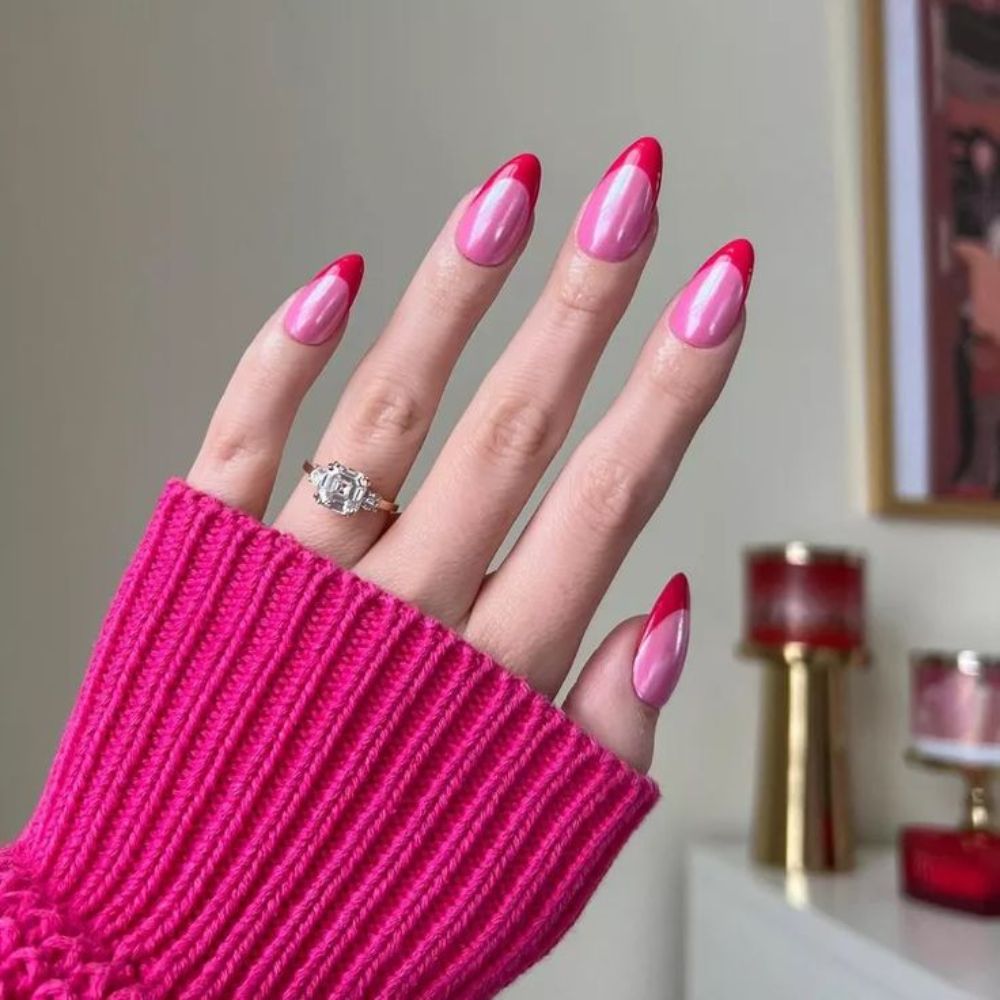 Sparkle Barbie Nails for your Galm Birthday Look