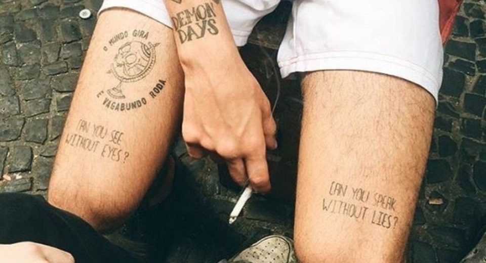 Thigh Tattoos for Men