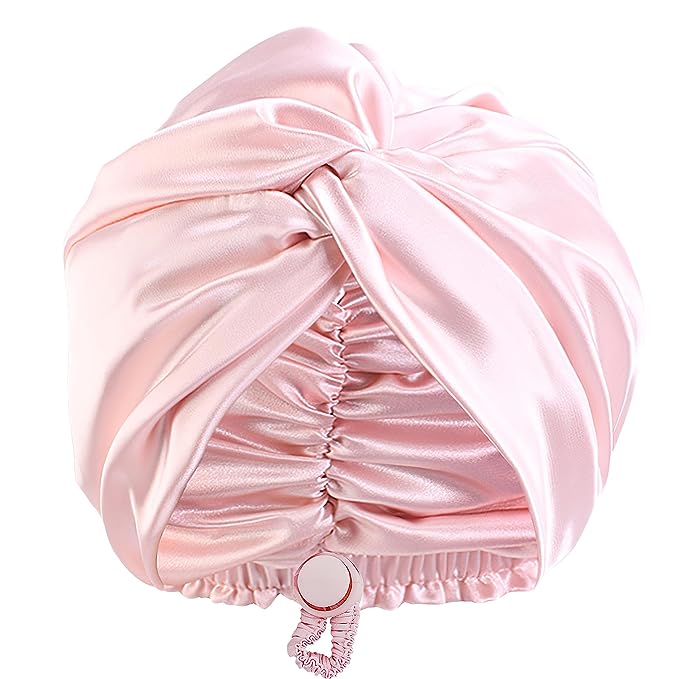 Adjustable Silk Satin Bonnet