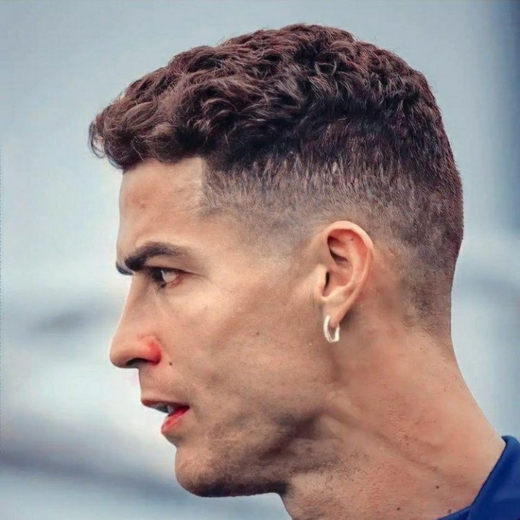 Ronaldo Drop Fade Cut