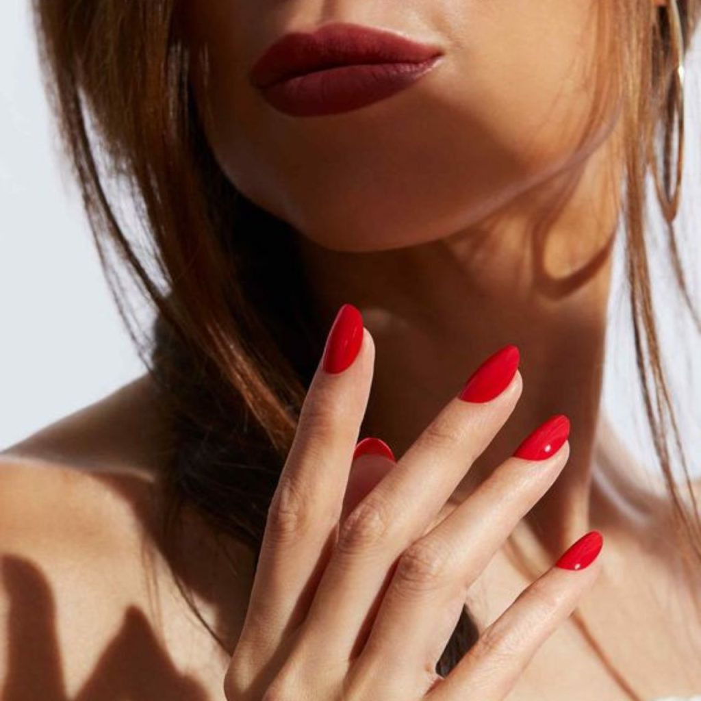 Matte Red Valentines Day Nails for Your Magical Manicure Design