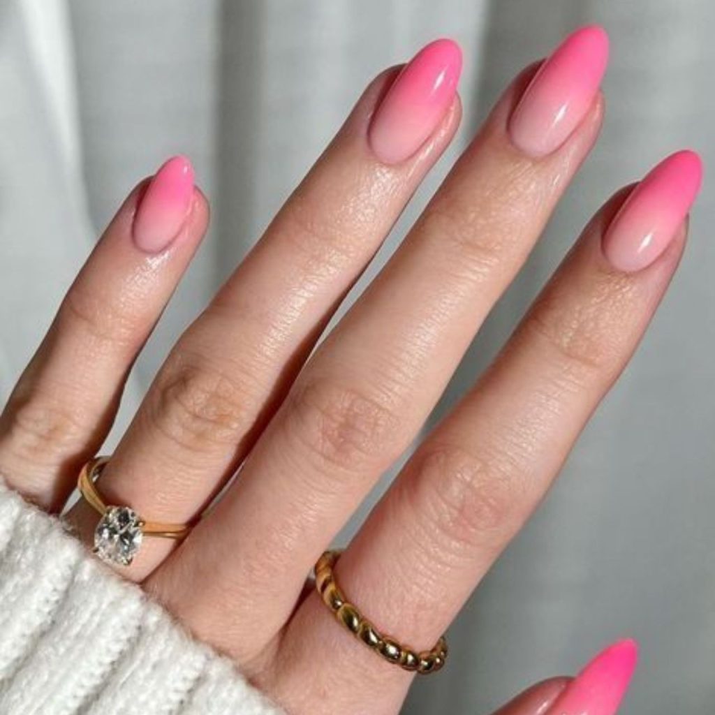 Pink Glazed Valentines Day Nails for Your Magical Manicure Design