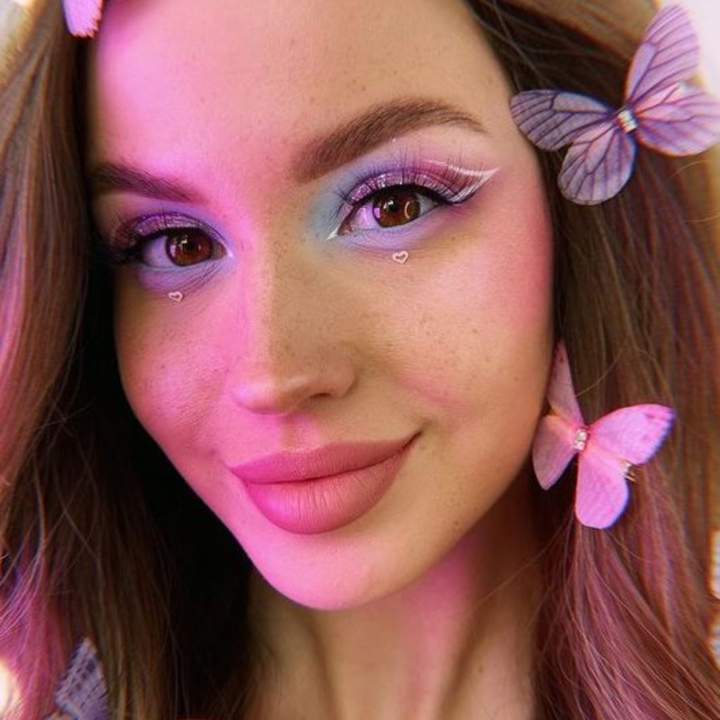 Pastel Easter Makeup  for Shimmery Glowy Look