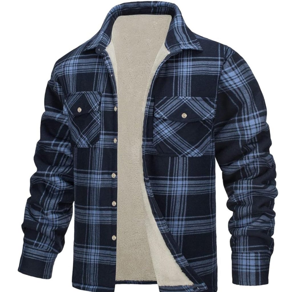 Checkered Flannel Bomber Jacket