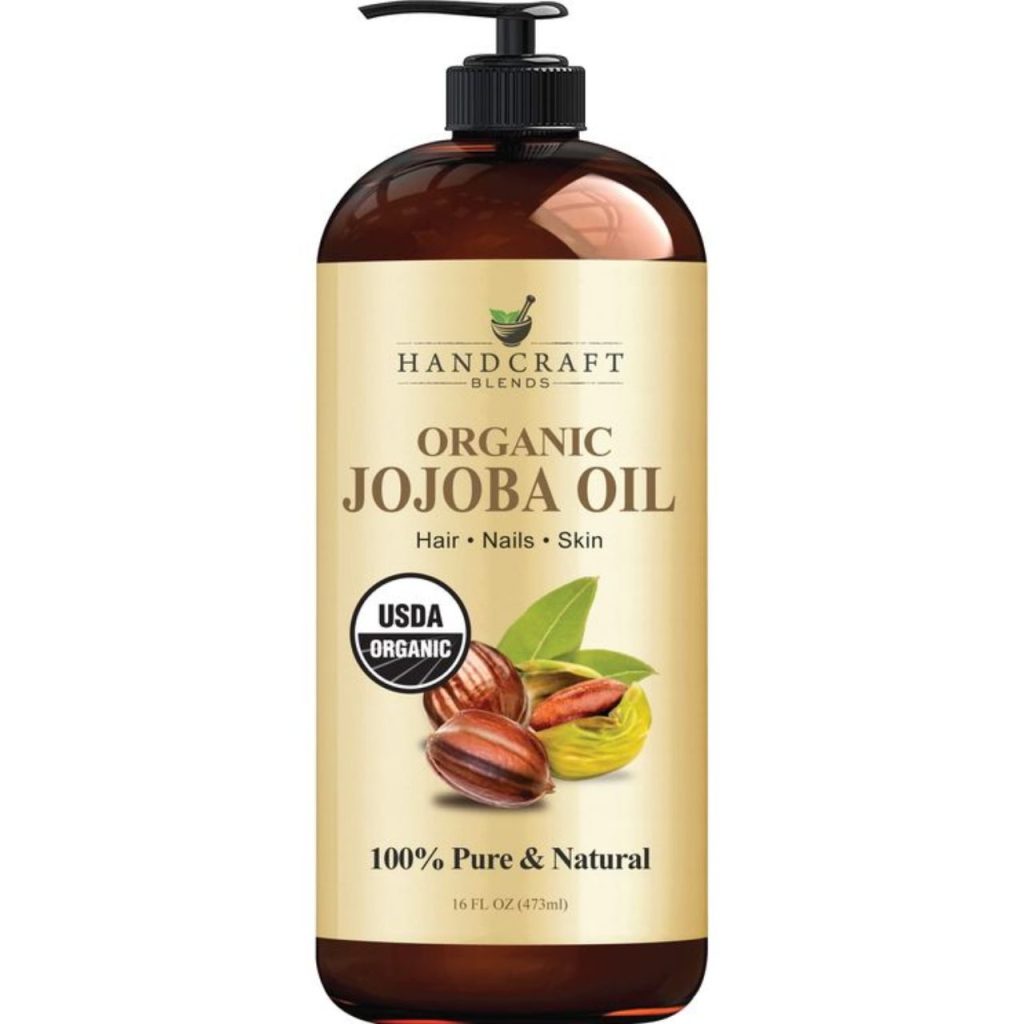 Handcraft Blends Organic Jojoba Oil for hair, nails and skin