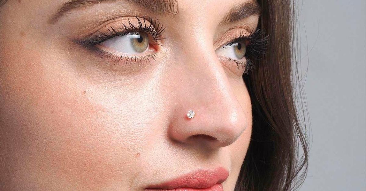 Single Diamond Nose Pin Designs