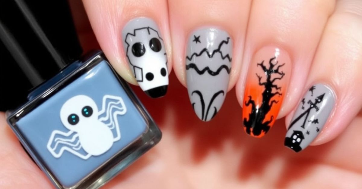 Halloween Nail Art